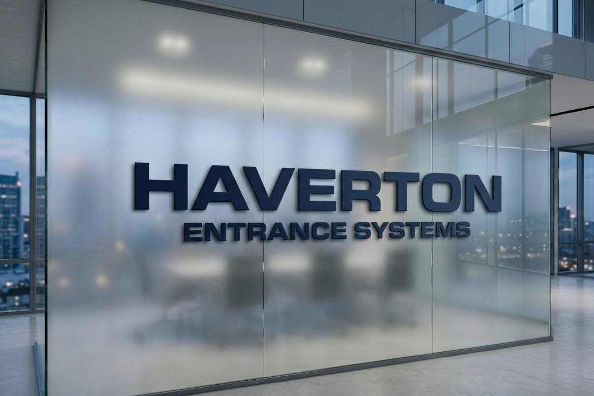 Haverton brand wall visual